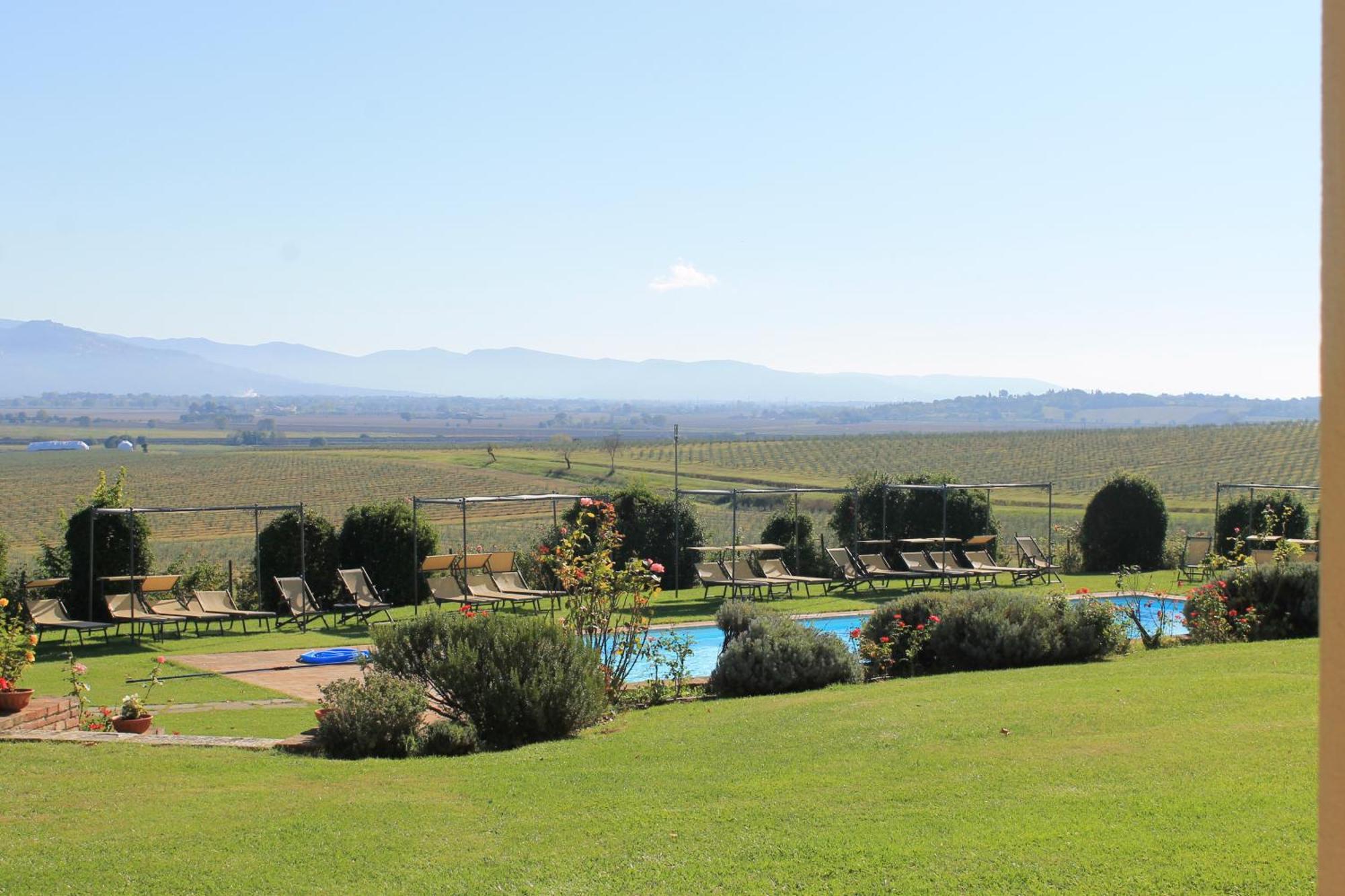 Podere Il Belvedere Su Cortona Castiglion Fiorentino Exterior foto