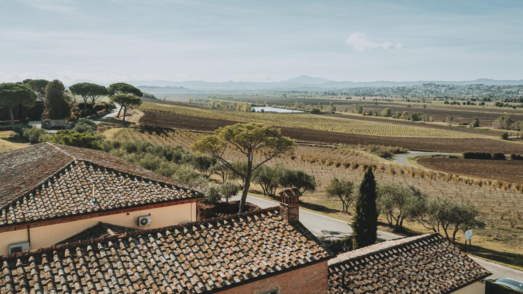 Podere Il Belvedere Su Cortona Castiglion Fiorentino Exterior foto